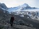  Popin a náš dnešní cíl - la Trasenta (3609 m) - na ledovci už je několik družstev, v tomto rozlišení nejsou vidět